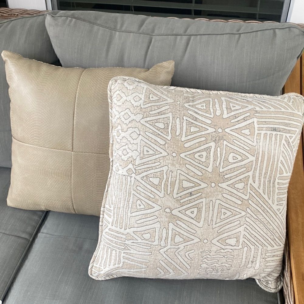 Custom High-End Accent Pillows (2) - Picture 2 of 6